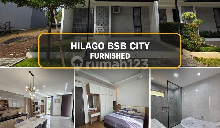 Rumah Bagus Siap Huni di Hilago Bsb City
