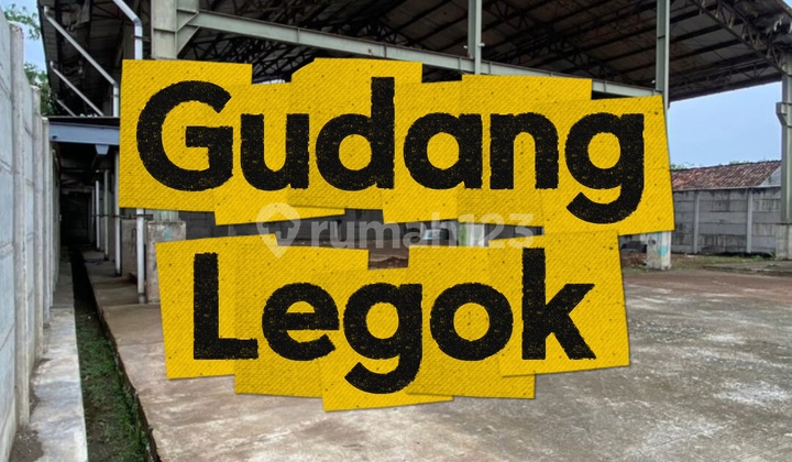 Dijual Gudang Luas.1104 M2 Di Legok Tangerang 