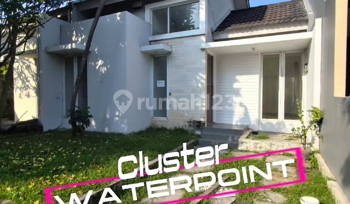 Dijual Rumah Tumbuh di Cluster Waterpoint Citra Raya Tangerang