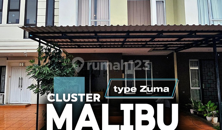 Dijual Murah Rumah Furnished Siap Huni di Malibu Village