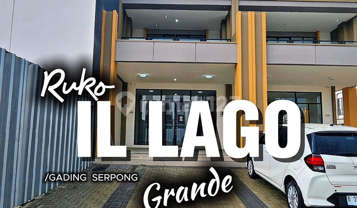 Ddisewakan Ruko Baru Hadap Jalan di Il Lago Gading Serpongd Ddisewakan Ruko Baru Hadap Jalan di Il Lago Gading Serpongd