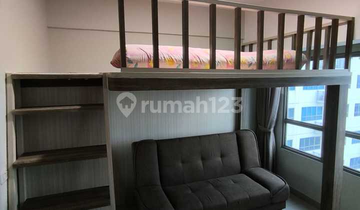 For Rent Springlake Studio Apartment Furnished Renovated Unique @Summarecon Bekasi