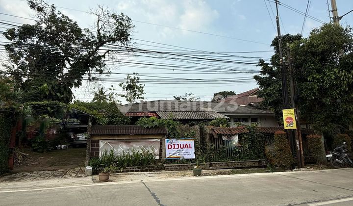 Sold Below Market Price, Land with Bonus Old House on the Side of Arco Sawangan Main Road 2