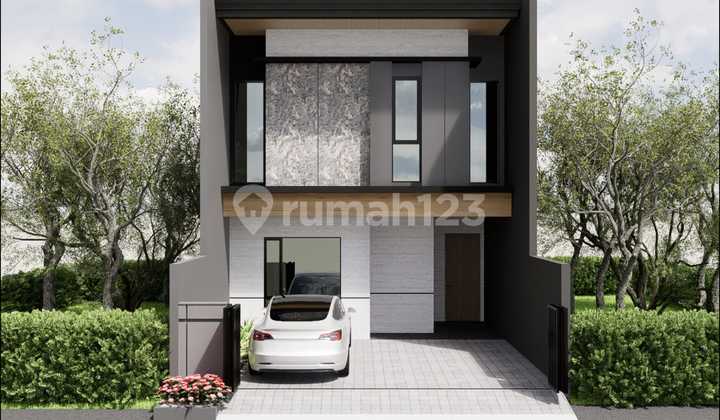 Rumah Baru Modern Minimalis Sangat Bagus di Batununggal, Bandung
