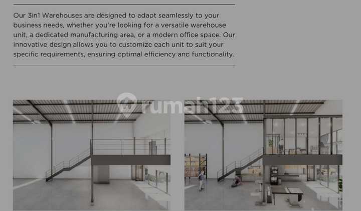 Warehouse and Factory Building for Rent in Legok, Tangerang