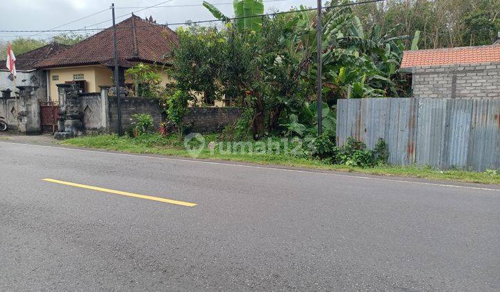 Tanah dijalan utama dekat exit toll Pekutatan Bali 1