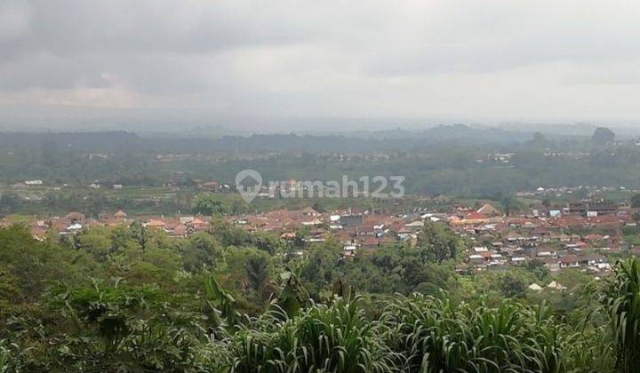 Land in Baturiti Bali with mountain and sea views 10 minutes from Karmel 1