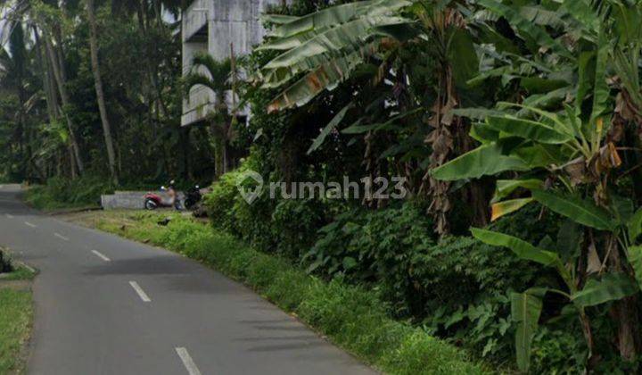 Tanah di Jalan Utama Tirta Tawar Ubud Bali 1