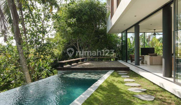 Brand New Villa 3 Bedroom view of rice fields at Nyanyi Beach Bali 2