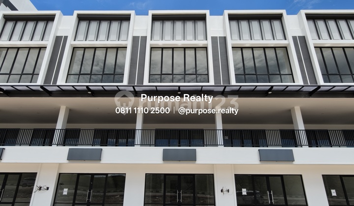 Ruko 3 Lantai Konsep Alfresco Kawasan Terbaik untuk Usaha