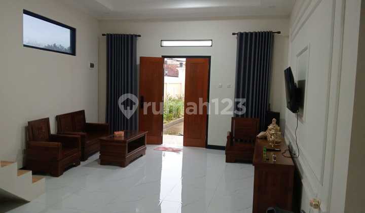 For Quick Sale Semi-Furnished House with Mountain View in Bogor 2