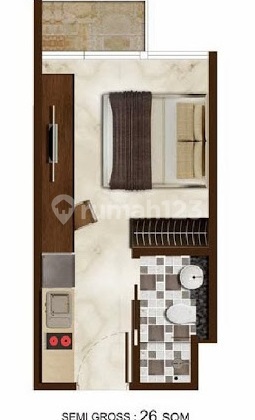 Apartment Puri Mansion (Studio) Apartment Puri Mansion (Studio)