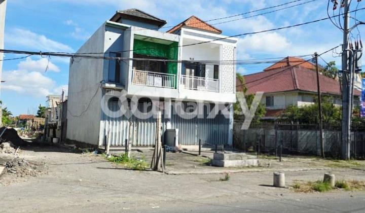 For Sale: Vacant 2-Story Shop House in Tukad Balian Renon, Denpasar, Bali 1