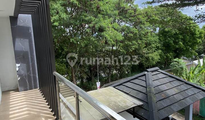 Rumah Modern Semi Furnished + Rooftop di Padalarang Kbb 2