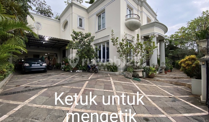 Dijual Rumah Mewah Classic Designlokasi Premium di Jalan M Kahfijagakarsa Jakarta Selatan