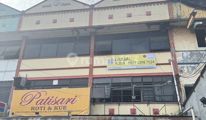 Shop house across from Setia Kawan Gas Station, Cut Mutia, Bekasi. 1