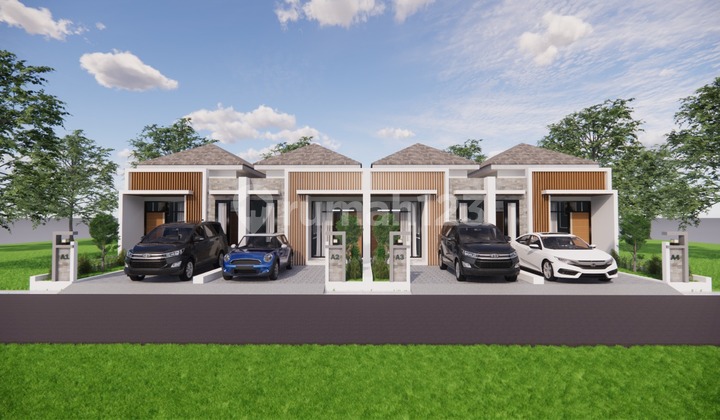 Rumah Baru Minimalis Cantik Di Cisaranten Kulon Kota Bandung Harga Murah Tanah Luas 1