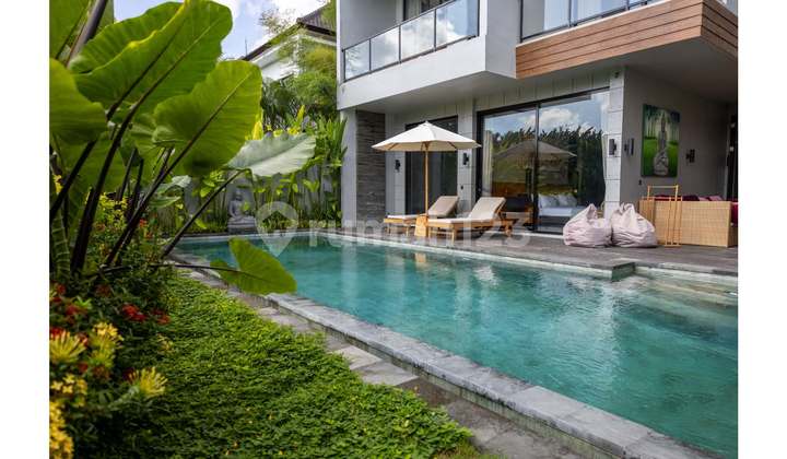 Stylish 4BR Villa Minutes from Canggu – Fully Furnished with Private Pool & Breathtaking Views