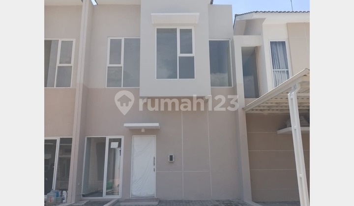 Rumah Baru Gress Newton Park Juanda 2 Lantai SHM - 3Kt Hadap Utara, Akses Row 3 Mobil, Harga 725 Juta Nego