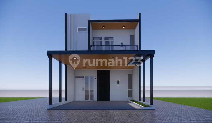 RUMAH 2 LANTAI SELANGKAH MENUJU GERBANG TOL - PESANGGRAHAN, JAKARTA SELATAN