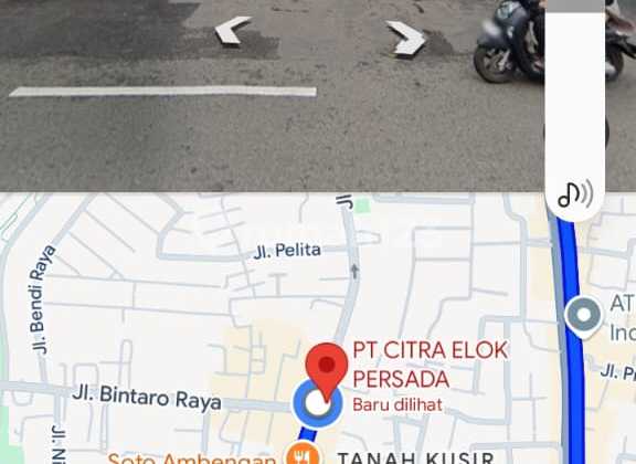 Tanah Murah Pinggir Jalan Raya Ciputat Raya Kebayoran Lama Dibawah Njop