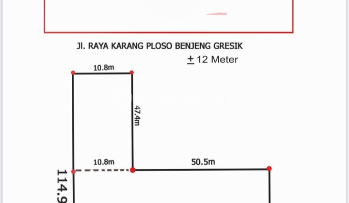 Commercial Industrial Land, SHM, Benjeng, Gresik Commercial Industrial Land, SHM, Benjeng, Gresik