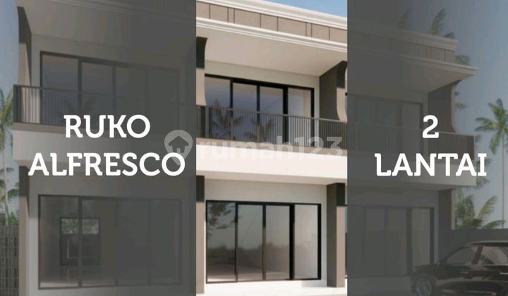 Ruko Melati Mas Alfresco bisa Gandeng 2Atau3 Unit