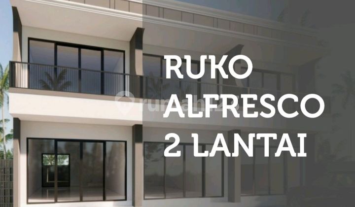 Ruko Melati Mas Alfresco bisa Gandeng 2Atau3 Unit