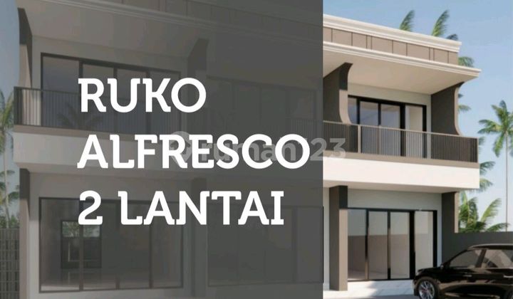 Ruko Melati Mas Alfresco bisa Gandeng 2Atau3 Unit