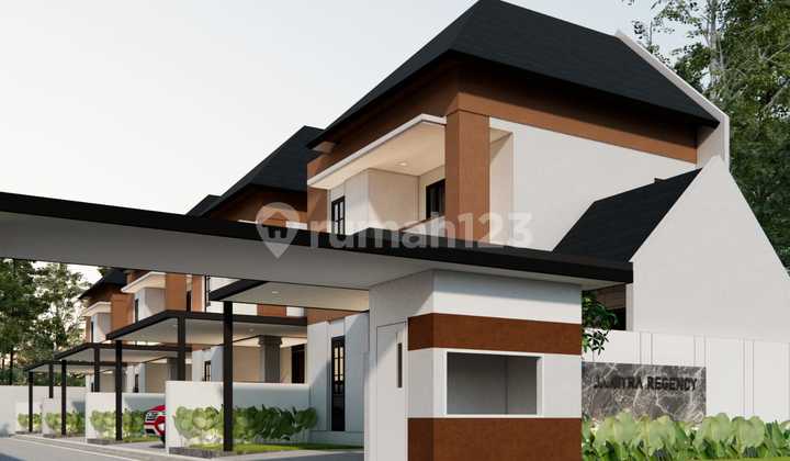 Rumah 2 Lantai Dalam Perumahan Di Jalan Kaliurang Km 13