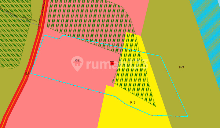 LEASE LAND IN UBUD PINK ZONE - RIVER & JUNGLE VIEWS