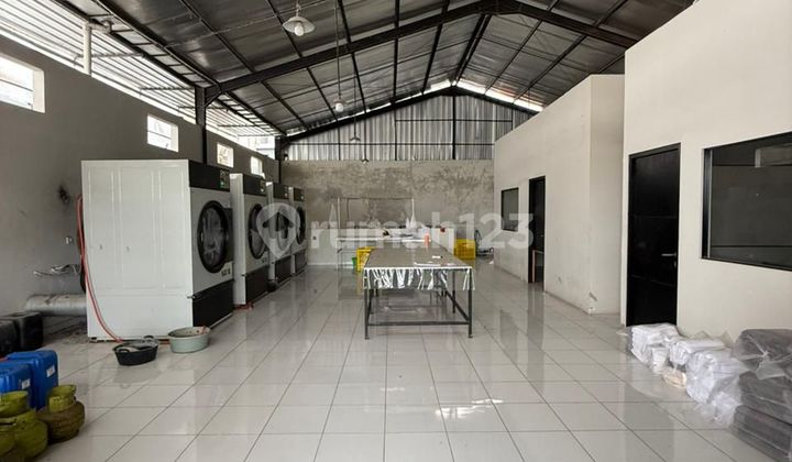 Dijual Gudang Konstruksi Baja + Kantor & Mes Karyawan, Denpasar Barat