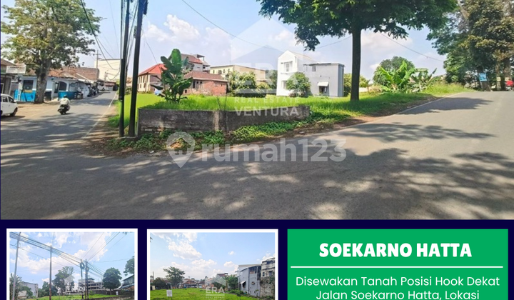 Land for Rent Hook Position Near Soekarno Hatta Road