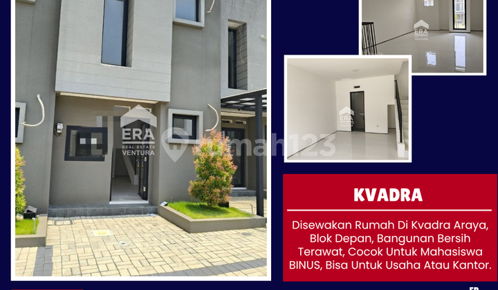 F007 Disewakan Unit Kvadra Dekat Binus Araya Malang F007 Disewakan Unit Kvadra Dekat Binus Araya Malang