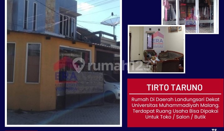F069 Rumah Dekat Universitas Muhammadiya Malang Bisa Untuk Kost Atau Usaha 1