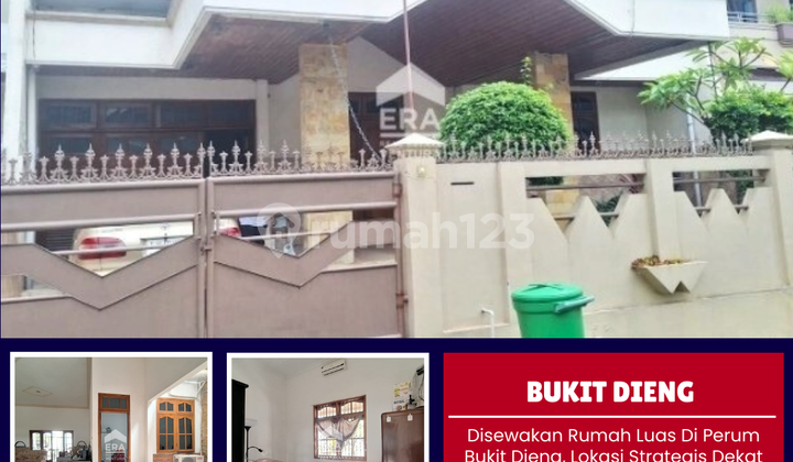For Rent Spacious House in Bukit Dieng Housing Complex, Near Fkh Ub