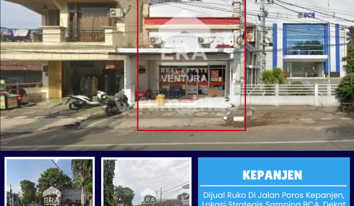 For Sale Shop House on Kepanjen Main Road, Strategic Location Next to BCA. 1