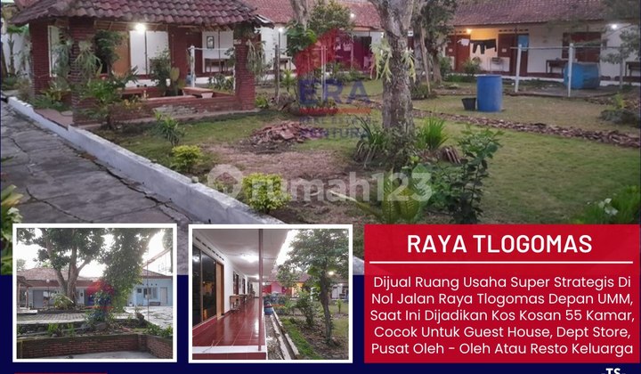 F065 Guest House Strategic Zero Main Road Area Busy and Lively