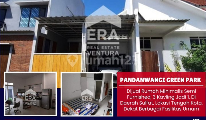 F042 Semi-Furnished House 2 Plots Combined into 1 Location in the Center of Malang City F042 Semi-Furnished House 2 Plots Combined into 1 Location in the Center of Malang City
