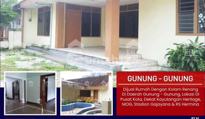 Rumah Area Gunung - Gunung Cocok Untuk Hunian Atau Usaha Cafe