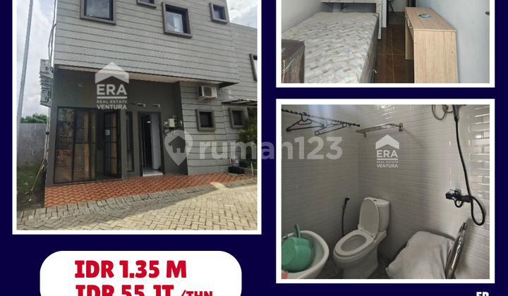 Rumah Fully Furnished Di Kvadra Araya, Kondisi Baru, Siap Huni