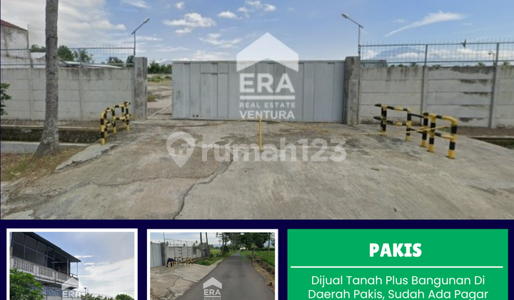 Tanah Di Pakis Arah Ke Tumpang Dekat Pasar Dan Exit Tol Malang