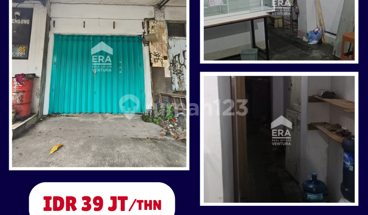 For Rent: 1-Floor Commercial Space at Mt Haryono Dinoyo, Near Ub 2