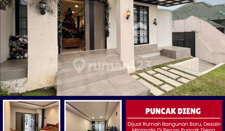 Dijual Rumah Bangunan Baru, Desain Minimalis di Puncak Dieng