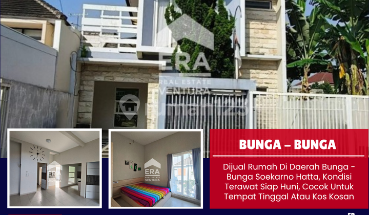 F027 Rumah Pusat Kota Malang 2 Lantai One Gate System