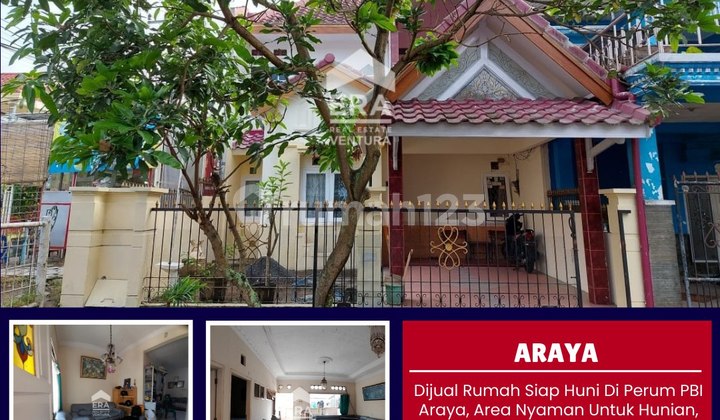 F254 Rumah Dijual Di Araya Malang Selangkah Dari Persada Hospital 