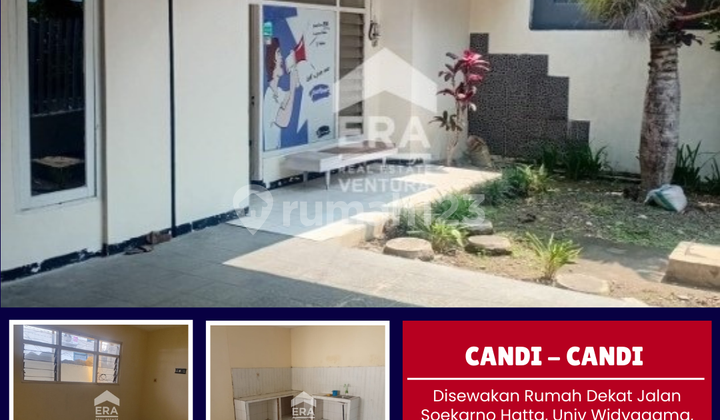 For Rent House Near Soekarno Hatta Road, Widyagama University