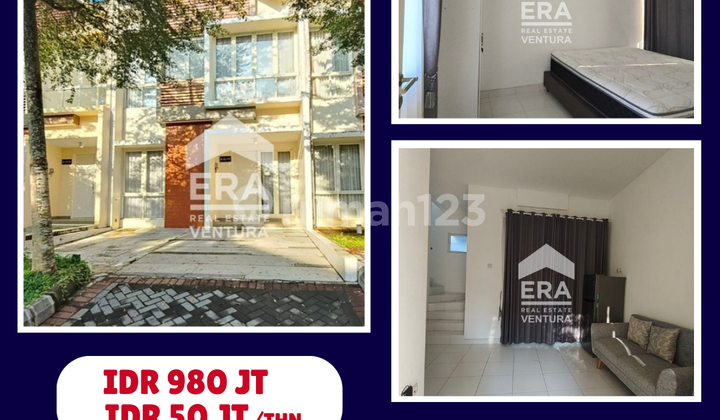 F001 Well-Maintained Semi-Furnished House in Ciputa Garden, Malang City.