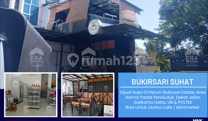 Ruko Kawasan Sukarno Hatta Sangat Cocok Untuk Usaha Atau Cafe