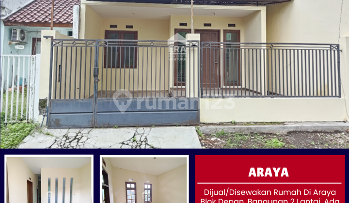 Dijual Rumah di Araya Blok Depan, 2 Lantai, Ada Kolam Renang Dijual Rumah di Araya Blok Depan, 2 Lantai, Ada Kolam Renang
